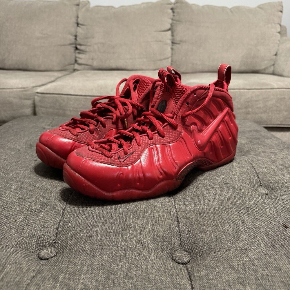 Nike Air Foamposite Pro Gym Red Mens Size 11.5 Fair